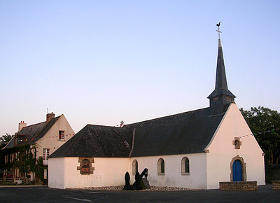 Eglise de la mer  Pnerf en Bretagne sud