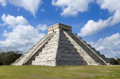 La Pyramide de Chichen Itza au Mexique