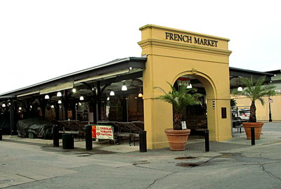The French Market in New Orleans