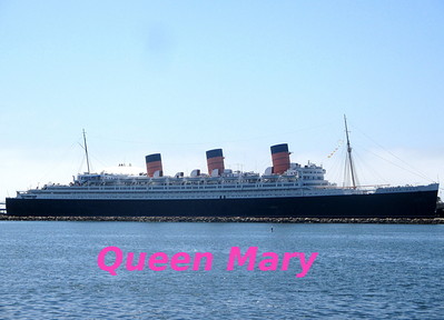 Visite du Queen Mary  Long Beach, Californie
