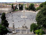 La place du peuple  Rome -- 06/05/16