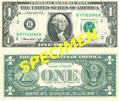 Monnaie américaine : le Dollar ' USD ' -- 27/04/12
