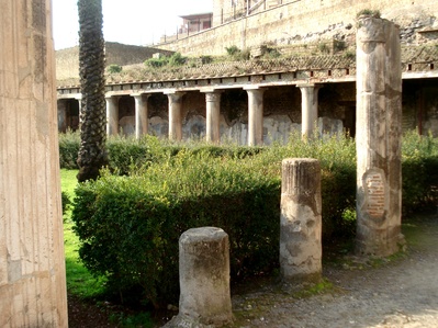 Herculanum, ville antique très bien conservée, Italie -- 01/02/12