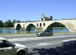 Avignon, le Pont et le Palais des Papes -- 07/03/11
