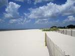 Les merveilleuses plages désertes du Mississipi