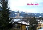 Le village de Radstadt en Autriche